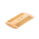 Breezelike No Static Sandalwood Double Side Hair & Beard Wide Tooth & Fine Tooth Comb Tooth Comb