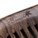 Breezelike Mini No Static Chacate Preto Wide Tooth Hair Comb for Detangling