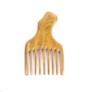Breezelike No Static Sandalwood Mini Wide Tooth Hair Pick & Hair Comb for Detangling
