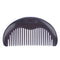 Breezelike No Static Small Half Round Ebony Wood Pocket Comb