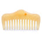 Breezelike No Static Mini Hill Shaped Sheep Horn Pocket Wide Tooth Comb