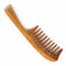 Breezelike No Static Super Big Size Rectangle Handle Sandalwood Wide Tooth Comb