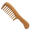 Breezelike No Static Sandalwood Wide Tooth Comb for Detangling