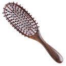 Breezelike Professional Big Size Chacate Preto Wood Hair Brush