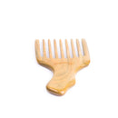 Breezelike No Static Sandalwood Mini Wide Tooth Hair Pick & Hair Comb for Detangling