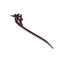 Breezelike Handmade Carved Ebony Hairpin: Lotus