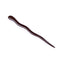 Breezelike Handmade Carved Ebony Hairpin: Snake