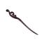 Breezelike Handmade Carved Ebony Hairpin: Floating Cloud