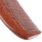 Breezelike No Static Pointed Tail Handle Red Sandalwood Comb