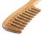 Breezelike No Static Sandalwood Wide Tooth Comb for Detangling