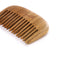 Breezelike No Static Mini Size Sandalwood Pocket Wide Tooth Comb