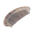 Breezelike No Static Curving Chacate Preto Wood Pocket Comb