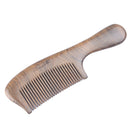 Breezelike No Static One Piece Chacate Preto Wood Hair Comb