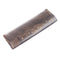 Breezelike No Static Rectangular Chacate Preto Wood Comb with Painted Golden Leaves