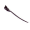 Breezelike Handmade Carved Ebony Hairpin: Butterfly