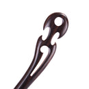 Breezelike Handmade Carved Ebony Hairpin: Dancing
