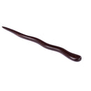 Breezelike Handmade Carved Ebony Hairpin: Snake