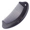 Breezelike No Static Curving Ebony Wood Fine Tooth Pocket Comb