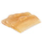 Breezelike No Static Mini Hill Shaped Sheep Horn Pocket Wide Tooth Comb