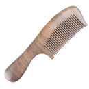 Breezelike No Static One Piece Chacate Preto Wood Hair Comb
