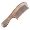 Breezelike No Static One Piece Chacate Preto Wood Hair Comb