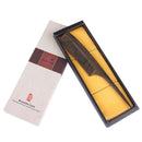 Breezelike No Static Chacate Preto Wood Comb Fine Tooth Teasing Tail Comb with Long and Thin Handle