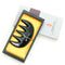 Breezelike No Static Black Buffalo Horn Massage Pocket Comb