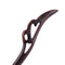 Breezelike Handmade Carved Ebony Hairpin: Flying Swallow