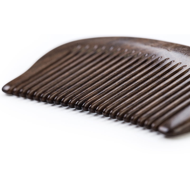 Breezelike Mini No Static Chacate Preto Hair Comb for Detangling