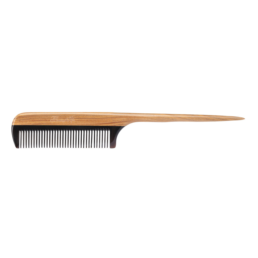 Breezelike Hair Combs - Fine Tooth Sandalwood Horn Comb - No Static ...